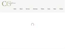 Tablet Screenshot of cornellgrace.com
